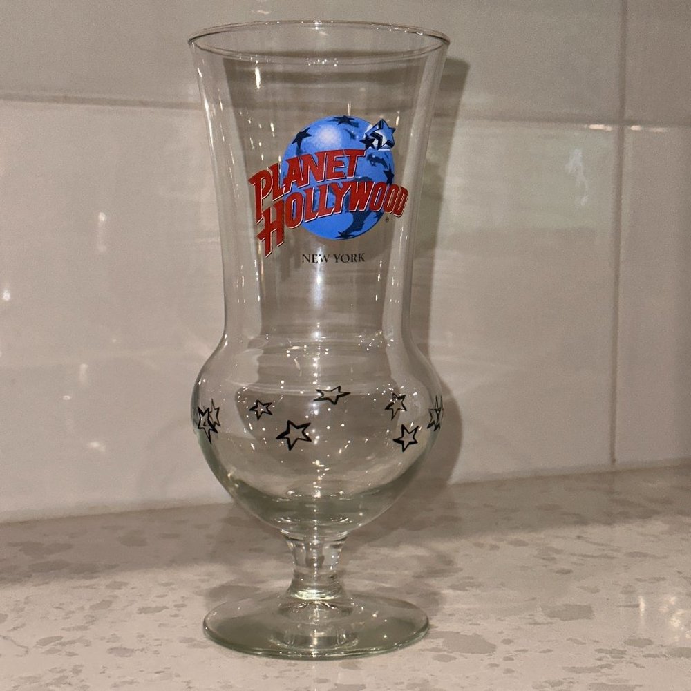 Planet Hollywood New York Poco Grande Vintage Glass